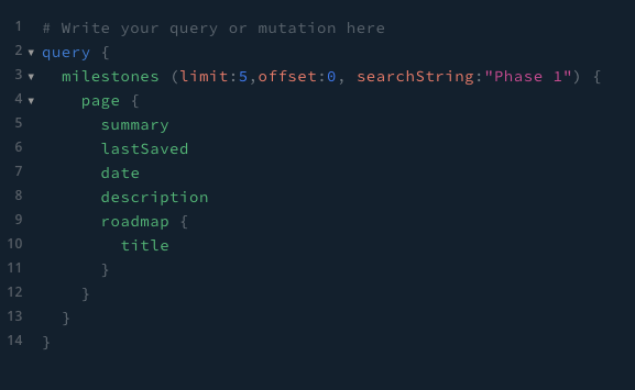 milestones_query_output.png